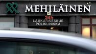 Lääkärikeskus Mehiläisen sisäänkäynti.
