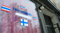 Thai-hierontapaikka Kotkan Kirkkokadulla