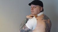 Markus Laihasen ihosta on tatuointien peitossa jo 60 prosenttia.