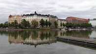 Asuntoja Kruununhaan rannassa Helsingissä