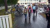Koulutie alkaa.
