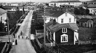 Rovaniemen kirkonkylä 1908-1917.