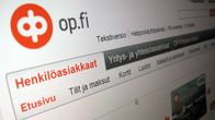 Osuuspankin verkkopankin etusivu.