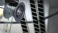 Filmi pyörii elokuvaprojektorissa.