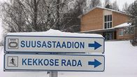 Hiihtoladun kyltti