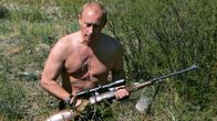Vladimir Putin metsästää Tuvan tasavallassa 15.08.2007
