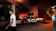 Yhdysvaltain konsulaatti palaa Libyan Benghazissa 