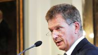 Tasavallan presidentti Sauli Niinistö puhuu Eotvos Lorandin yliopistossa Budapestissa 4. syyskuuta 2012. 