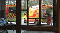Ambulanssia pakataan keskussairaalassa