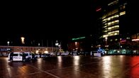 Ampuminen The Tiger yökerhossa Helsingissä. Paikalla oli runsaasti poliisiautoja.