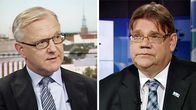 Olli Rehn ja Timo Soini.