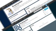 Kaksi kuvakaappausta Twitter-sivustolta.