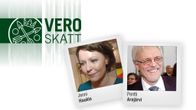 Jenni Haukio ja Pentti Arajärvi