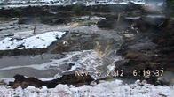 Talvivaaran kipsisakka-altaan vuotokohta.