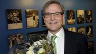 Suomen Olympiakomitean uudeksi puheenjohtajaksi valittu Risto Nieminen poseerasi valokuvaajille.