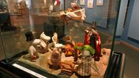 Pietilä's diorama based on the story "The Magician's Hat".