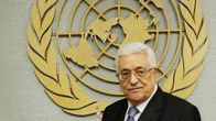 Palestiinalaisten presidentti Mahmoud Abbas Yk:n 66. yleiskokouksessa New Yorkissa 23. syyskuuta 2011. 