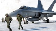 Hornet kentällä