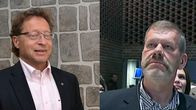 Kuvassa vasemmalta Juha Isosuo ja Kari Ilkkala (ps.)