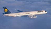 Lufthansan Airbus A321 -lentokone.
