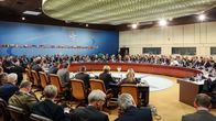 Naton päämaja Brysselissa liittoumaan kuuluvien maiden puolustusministerien kokouksen aikana kesäkuussa 2013.
