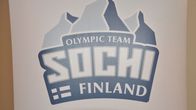 Sotshin Suomen olympiajoukkueen logo.