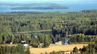 Maisema Saimaalle Lappeenrannnassa syyskussa 2013.