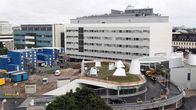 Kolmiosairaala Meilahden sairaalakampuksella.