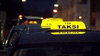 Takseja jonossa.