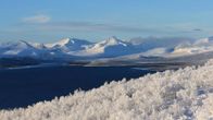 Komea kuva Kilpisjärveltä on otettu sunnuntaina 3. marraskuuta.