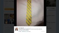 Kuvakaappaus Carl Haglundin Twitter-tilistä.