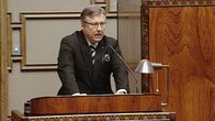 Eduskunnan ulkoasiainvaliokunnan varapuheenjohtaja Pertti Salolainen.