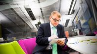 Keskustan puheenjohtaja Juha Sipilä teki Ylen lämpiössä suomalaisuustestin puolisen tuntia ennen suoraa lähetystä.