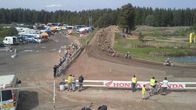 Kisat meneillään moottoriradalla Yyterissä.