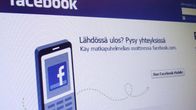 Facebookin kirjautumissivu