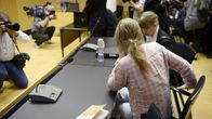 Käräjäoikeuden istuntosali.
