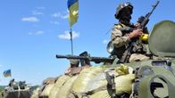 Ukrainan joukkoja matkalla terrorismin vastaiseen operaation Donetskin pohjoispuolelle 3. heinäkuuta 2014