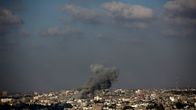 Israel pommitti Gazaa jälleen ilmasta käsin 8. elokuuta 2014. 
