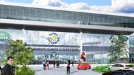 Havainnekuva Sunny Car Centerin sisäänkäynnistä