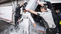 Mercedes-AMG:n brittikuljettaja Lewis Hamilton ennen Belgian formula-ajoja 22. elokuuta.