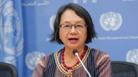 Eamiálbmotvuoigatvuođaid erenoamášraporterejeaddji Victoria Tauli-Corpuz igorot-álbmogis Filippiinnain.