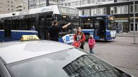 Helsingin linja-autoasema Kampissa 22. syyskuuta.