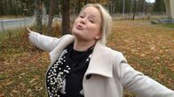 Tanja Sanila Ivalossa 6.10.2014 klo 14 jälkeen.