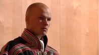 Tuomas Keskitalo VGD-sámiid ovddasteaddjin ILO-gullandilálašvuođas 15.10.2014.