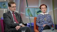 Työttömyydestä keskustelivat muun muassa  toimitusjohtaja Vesa Vihriälä Elinkeinoelämän tutkimuslaitoksesta ja johtaja Seija Ilmakunnas Palkansaajien tutkimuslaitoksesta.