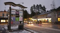 Sotkamon keskustie.