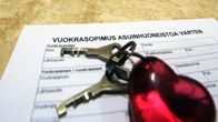 Vuokrasopimus asuinhuoneistoa varten.