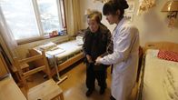 Kiinalaisvanhus Pekingissä vanhainkodissa