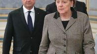Angela Merkel ja Francois Hollande.