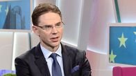 Jyrki Katainen Aamu-tv:n vieraana 5. maaliskuuta 2015. 
